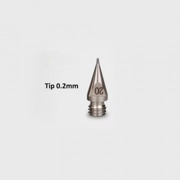 Tapered Musashi Split Stainless Steel Precision Needles (without Base)