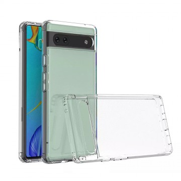 High Quality Acrylic + TPU Hybrid Transparent Case for Google Pixel 7 Pro