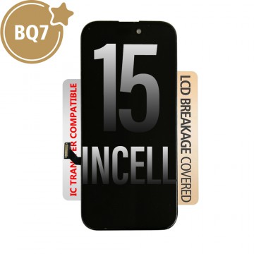 BQ7 Incell OLED Assembly for iPhone 15 Screen Replacement (Compatible for IC chip transfer)