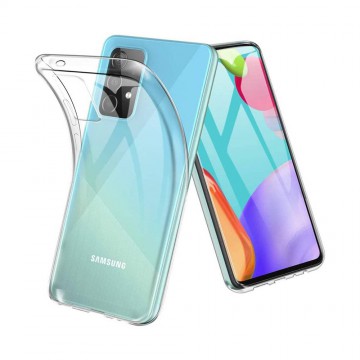 Mercury Transparent Jelly Case Cover for Samsung Galaxy A72 5G