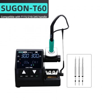 SUGON T60 Handle Soldering Station (With T210 Handle)