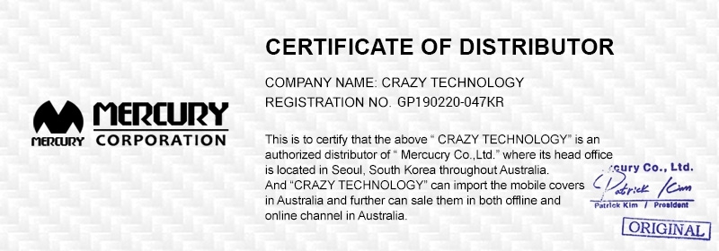 cert of mercury